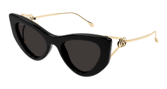 Gucci sunglasses Woman Black Gold Grey GG1565S-001