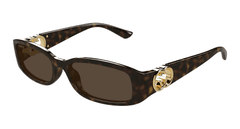 Gucci Sunglasses Woman Havana Brown Gg1661S-002