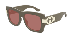 Gucci Sunglasses Woman Grey Red Gg1688S-004