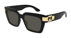 Gucci Sunglass Woman Black Grey GG1689S-001
