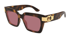 Gucci Sunglasses Woman Havana Violet Gg1689S-002