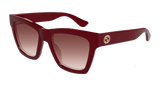 Gucci Sunglass Woman Burgundy Red GG1714S-003