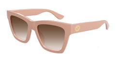 Gucci Sunglass Woman Pink Brown GG1714S-005