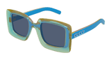 Gucci Sunglass Woman Blue GG1718S-005