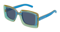 Gucci Sunglass Woman Blue GG1718S-005