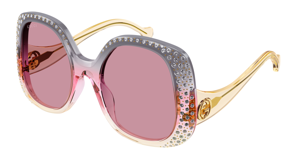 Gucci Sunglass Woman Grey Yellow Pink GG1235S-003 – Sedgars SA Gucci Sunglass Woman Grey Yellow Pink GG1235S-003 – Sedgars SA