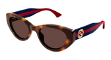 Gucci Sunglasses Womens In Havana Blue Brown GG1862S-002