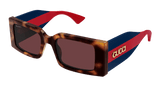 Gucci Sunglasses Womens In Havana Blue Red GG1860S-002