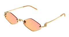 Gucci sunglasses Woman gold Yellow GG1604S-004