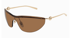 Gucci Sunglasses Woman Gold Brown Gg1700S-004