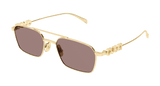 Gucci Sunglasses Womens In Gold Brown GG1804S-003