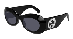 Gucci Sunglasses Woman Black Grey Gg1696S-001