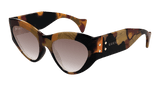 Gucci Sunglass Woman Havana Brown GG1704S-002
