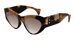 Gucci Sunglass Woman Havana Brown GG1704S-002
