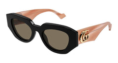 Gucci Sunglasses Womens in Black Pink Brown GG1421S-008