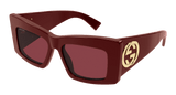 Gucci Sunglasses Womens In Burgundy Red GG1842S-005