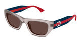 Gucci Sunglasses Womens In Grey Blue Brown GG2116S-005