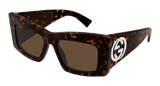Gucci Sunglasses Womens In Havana Brown GG1842S-002