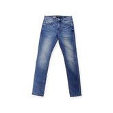 Guess Mens Monty Eco Mid Super Skinny Jeans In Blue