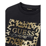 Guess Girls Active Sweatshirt In Black