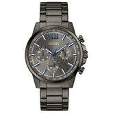 Guess Gents Walker Bracelet Watch In Anthracite