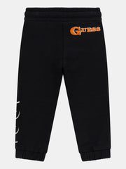 Guess Kids Active Pants Black Orange
