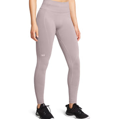 Under Armour Womens Seamless Leggings In Taupe