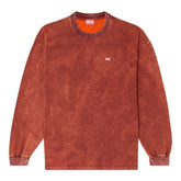 Diesel Mens T-Boxt-Ls Relaxed T-Shirt In Brick