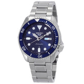 Seiko Gents 5 Sport Auto In Blue