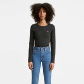 Levis Womens Honey Long Sleeve Top In Black