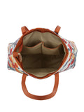 Pierre Cardin Aasha Floral Tote Bag In Orange