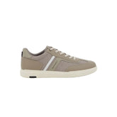 Hush Puppies Mens Zane Pu/Action Leather Sneakers In Beige