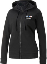 Puma Womans BMW MMS HDD Sweat Jacket In Black