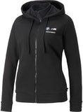 Puma Womans BMW MMS HDD Sweat Jacket In Black