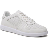 Calvin Klein Mens Low Top Lace Up In White