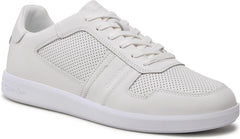 Calvin Klein Mens Low Top Lace Up In White