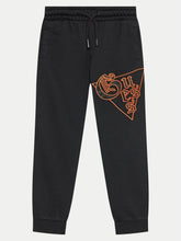 Guess Kids Black Gmt Dye Active Pants