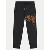 Guess Kids Black Gmt Dye Active Pants