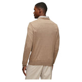 Polo Mens Essential Cotton Crew Sweatshirt In Brown