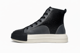 Vialli Mens Theeb Boot In Black And Grey