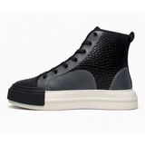 Vialli Mens Theeb Boot In Black And Grey
