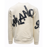 Vialli Mens Milano Sweatshirt In Cream