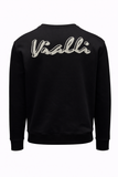 Vialli Mens Misrep Sweatshirt In Black