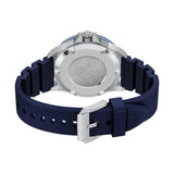 Emporio Armani Mens Green Dial Silicone Sports Watch In Blue