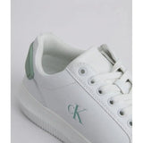 Calvin Klein Mens Chunky Patch Shoes In White