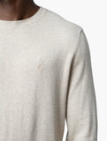 Polo Mens Premium Merino Knitwear Sweater In Stone