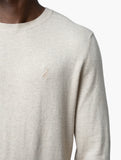 Polo Mens Premium Merino Knitwear Sweater In Stone