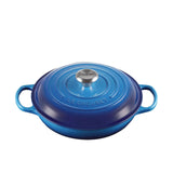 Le Creuset S Shallow Casserole 26Cm Azure Blue
