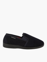Hush Puppies Mens Collie Black Slipper Shoes