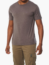 Jeep Mens Embroidery Icon T-Shirt In Grey